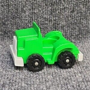 Vintage FIsher Price Little People Vintage Green Truck with No Trailer